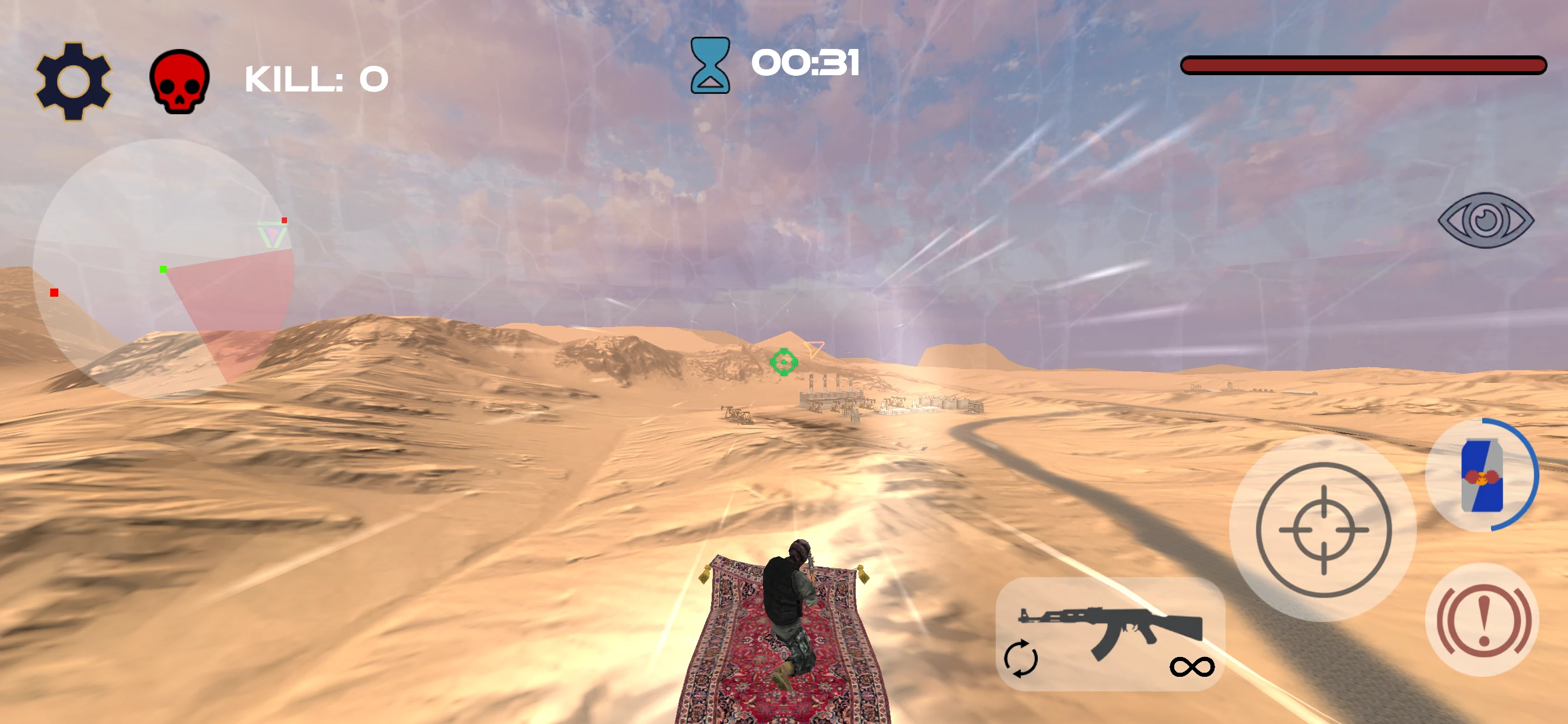 Carpet Hero: Jet Hunter screenshot