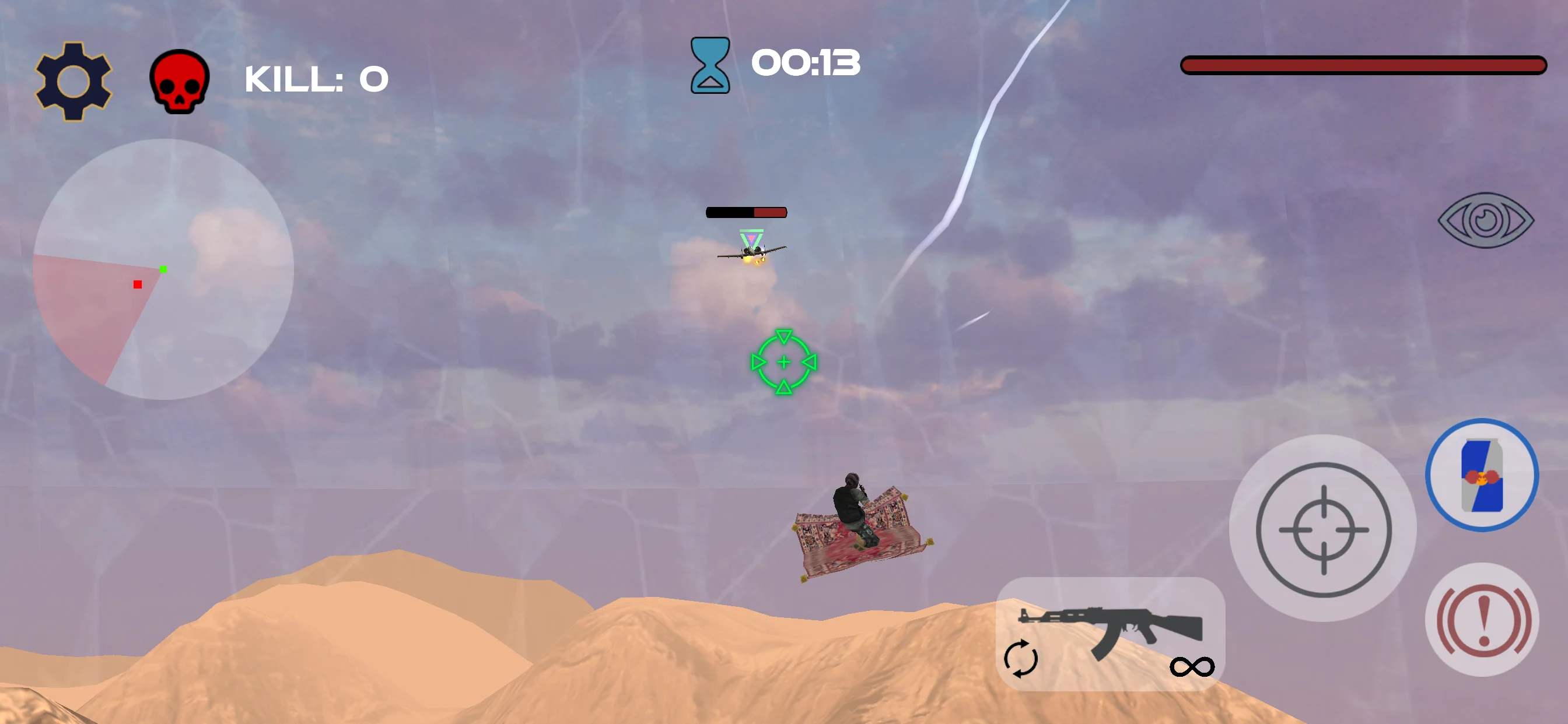 Carpet Hero: Jet Hunter screenshot